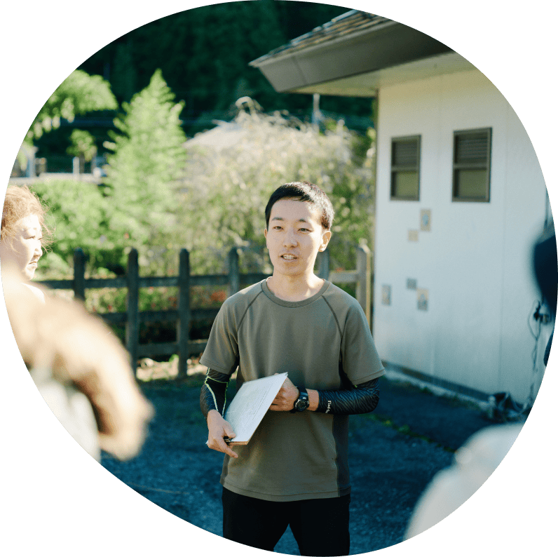 ガイド説明の様子