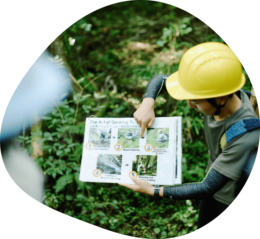 生態系レクチャーの様子