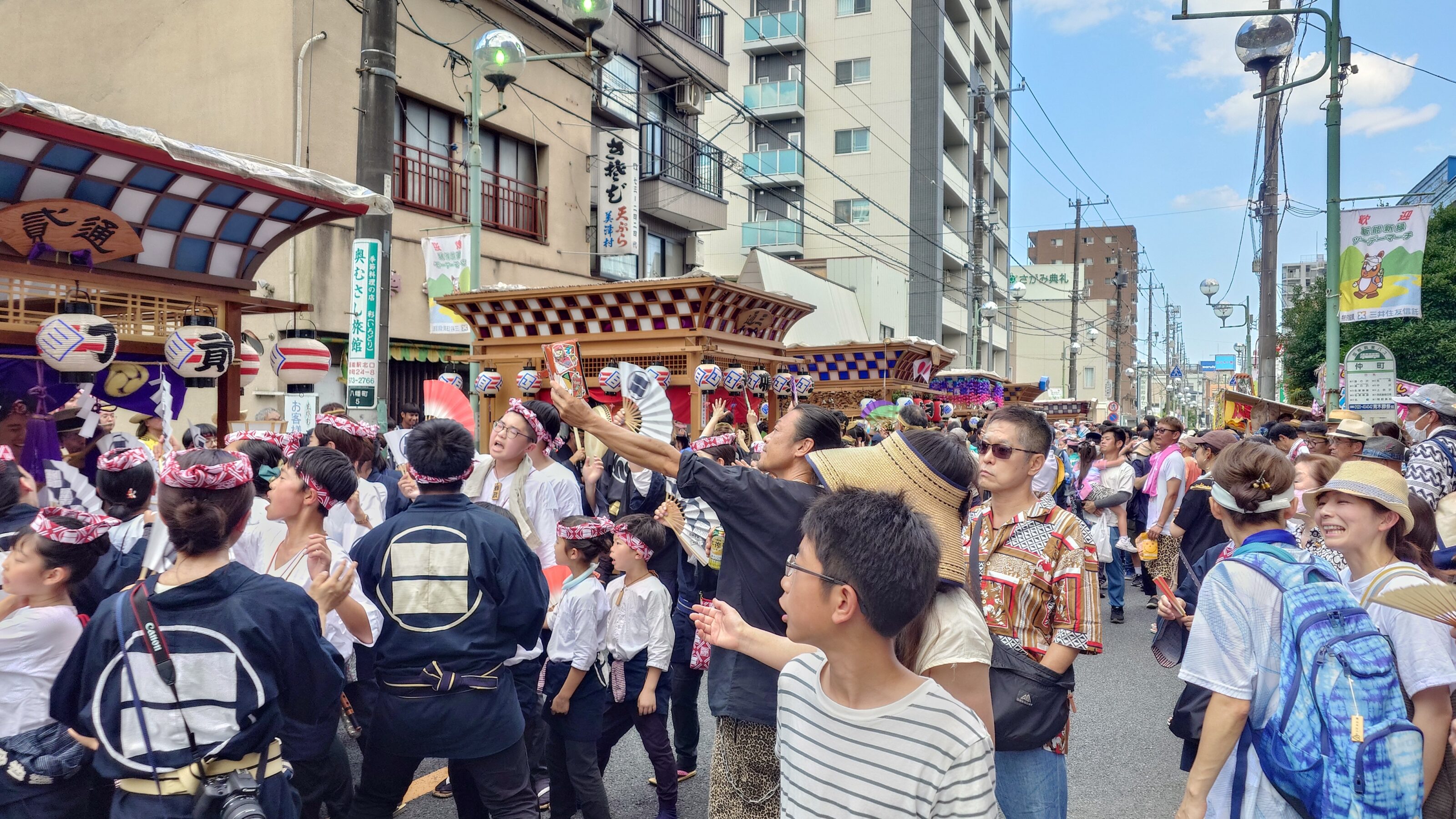 飯能夏祭り（八坂神社）