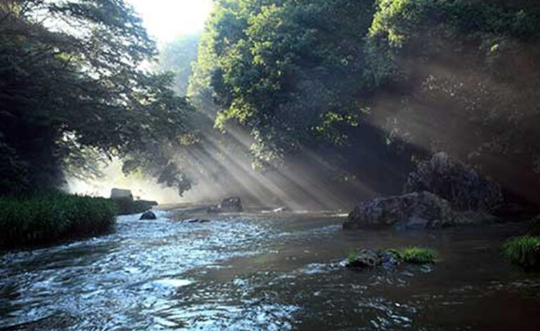 山峡に歴史を訪ねるコース